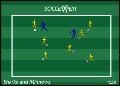 Sharks and Minnows Soccer Drill