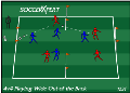 4v4 Playing Wide Out of the Back