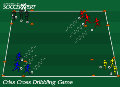 Criss-Cross Dribbling Game