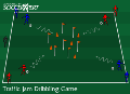 Traffic Jam Dribbling Game