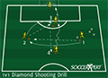 1v1 Diamond Shooting Drill