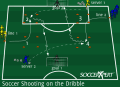 Soccer Shooting on the Dribble