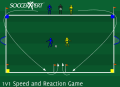 1v1 Speed and Reaction Game